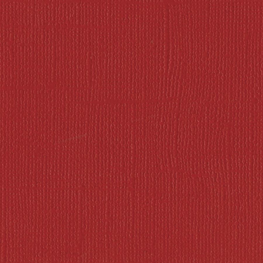 Bazzill Basics MARASCHINO red cardstock - 12x12 inch - 80 lb - textured scrapbook paper