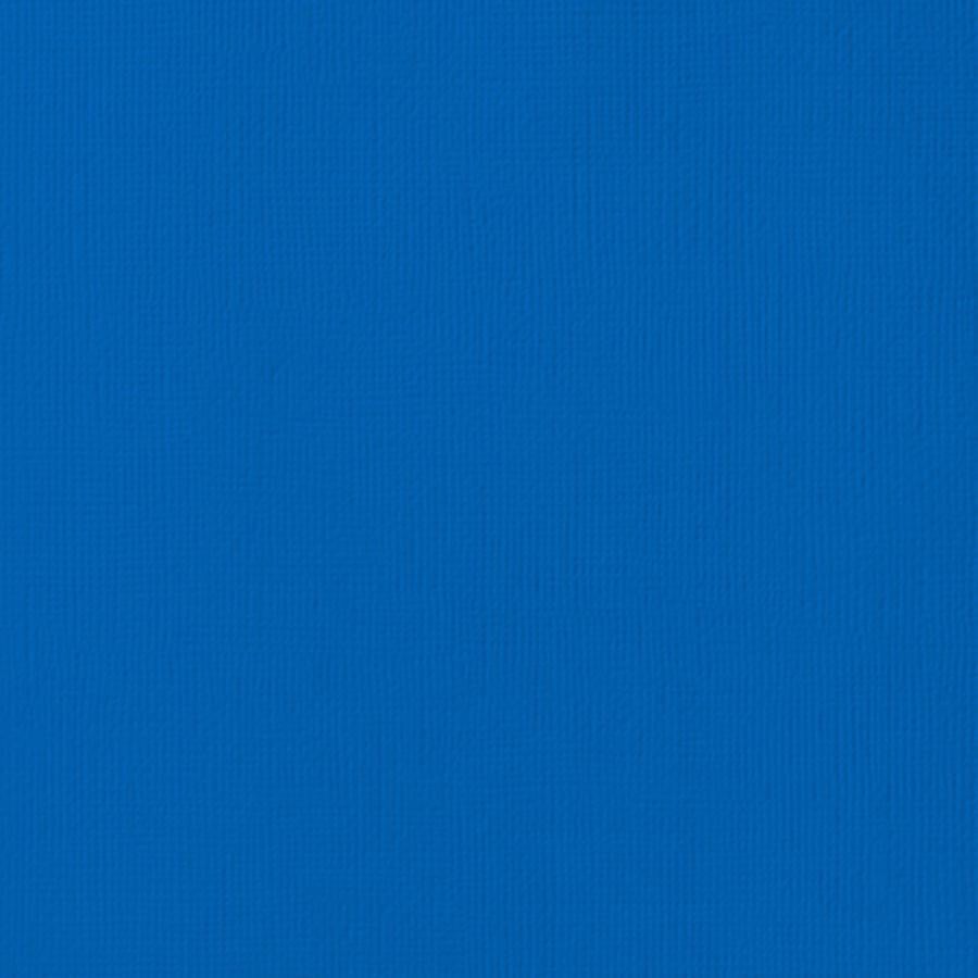 MARINE blue cardstock - 12x12 inch - 80 lb - textured scrapbook paper - American Crafts