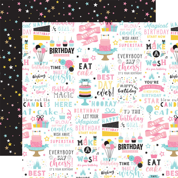 MAGICAL BIRTHDAY GIRL 12x12 Collection Kit - Echo Park