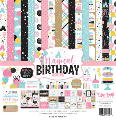 MAGICAL BIRTHDAY GIRL 12x12 Collection Kit - Echo Park