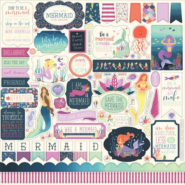 MERMAID DREAMS 12x12 Collection Kit - Echo Park