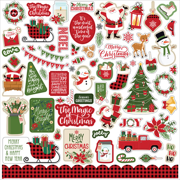 THE MAGIC OF CHRISTMAS 12x12 Collection Kit - Echo Park