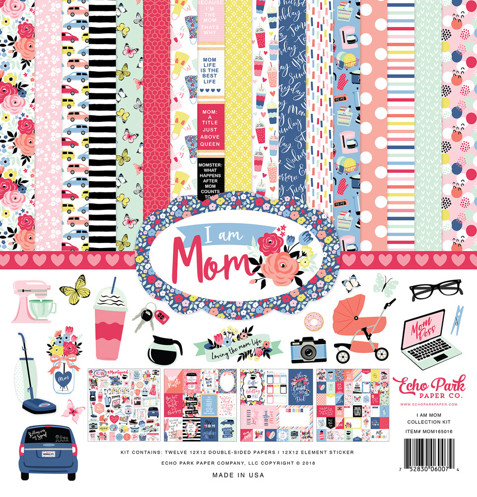 I AM MOM 12x12 Collection Kit by Echo Park Paper Co.
