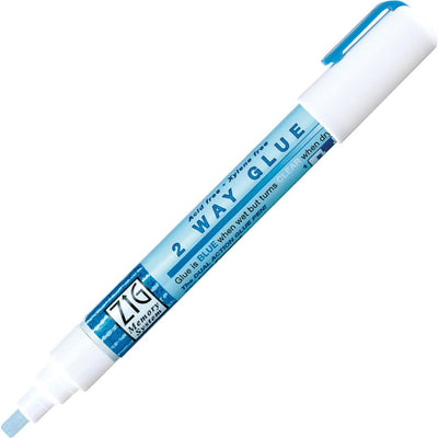 Kuretake ZIG two-way adhesive pen with 4mm chisel tip