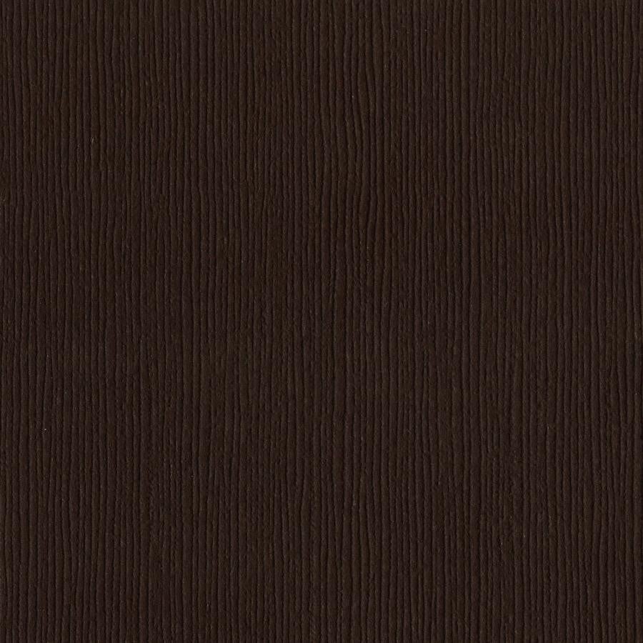 Bazzill Basics MUD PIE dark brown cardstock - 12x12 inch - 80 lb - textured scrapbook paper