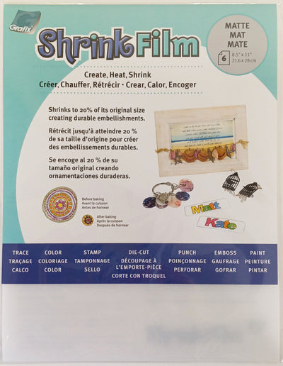 SHRINK FILM  - Nine Different Types - Grafix