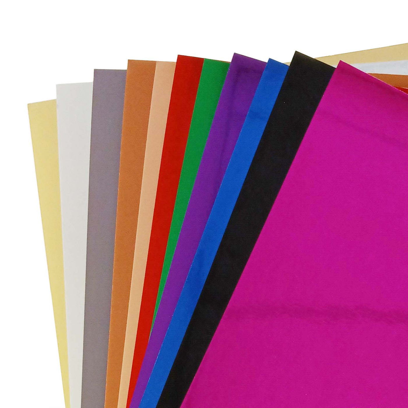 Mirri H Foil Board - Complete collection of 10 colors in 12x12 sheets