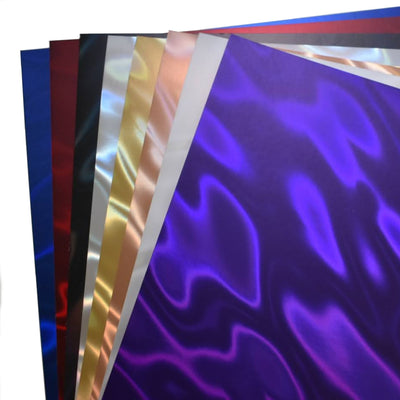 Mirri Matte Lava Holographic Variety Pack includes all eight colors in collection - 12x12 sheet size