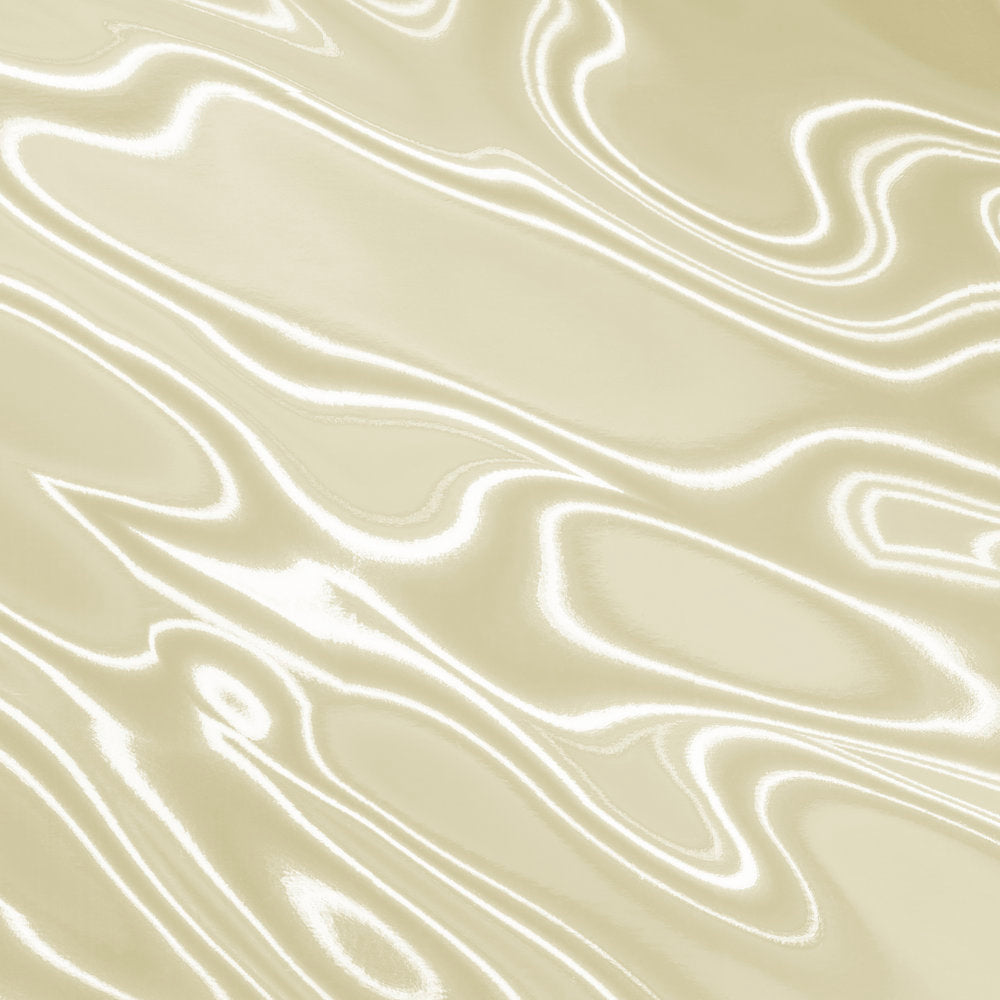 Cream colored holographic cardstock with a flowing, liquid finish.