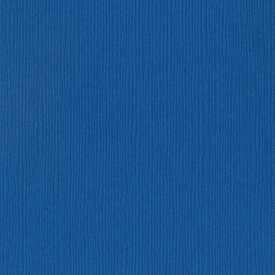 Bazzill NORTH SEA blue cardstock - 12x12 inch - 80 lb - textured scrapbook paper