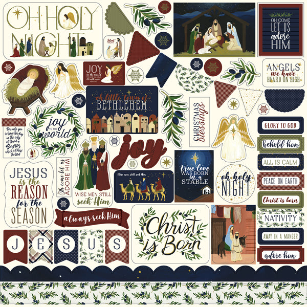 OH HOLY NIGHT - 12x12 Collection Kit - Echo Park