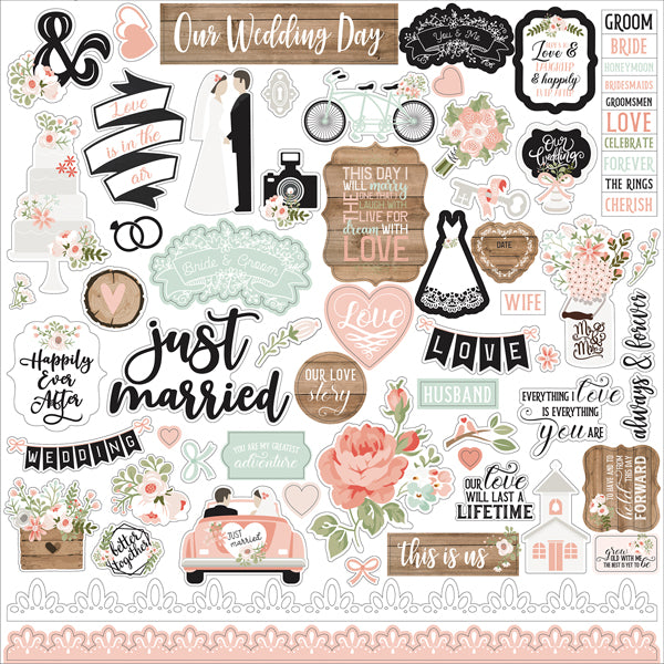 OUR WEDDING 12x12 Collection Kit - Echo Park
