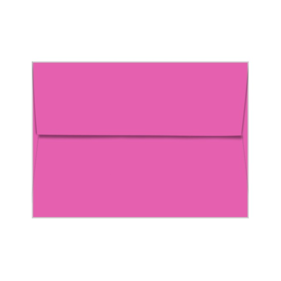 OUTRAGEOUS ORCHID - magenta Astrobrights envelope with square flap