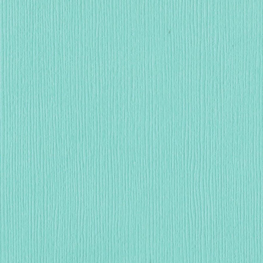 Bazzill PATINA turquoise cardstock - 12x12 inch - 80 lb - textured scrapbook paper