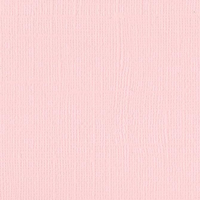 Bazzill PETALSOFT pink cardstock - 12x12 inch - 80 lb - textured scrapbook paper