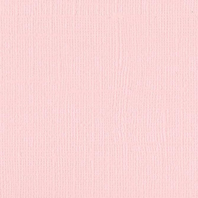 Bazzill PETALSOFT pink cardstock - 12x12 inch - 80 lb - textured scrapbook paper