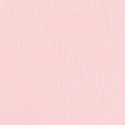 Bazzill PETALSOFT pink cardstock - 12x12 inch - 80 lb - textured scrapbook paper