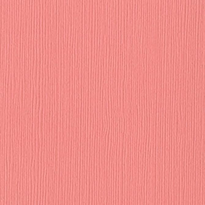 Bazzill Basics PIGLET pink cardstock - 12x12 inch - 80 lb - textured scrapbook paper