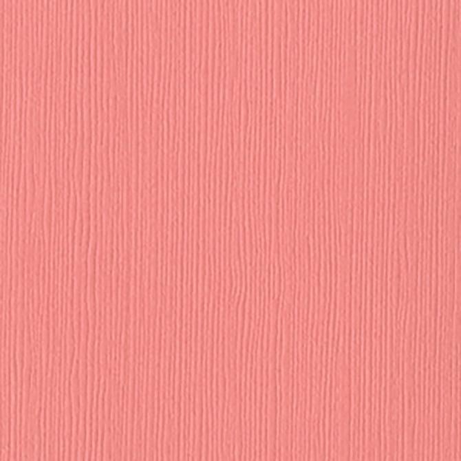 Bazzill Basics PIGLET pink cardstock - 12x12 inch - 80 lb - textured scrapbook paper