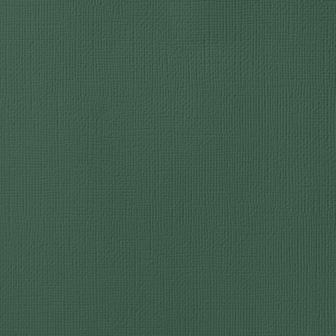 PINE 12x12 Green Cardstock American Crafts Textured Scrapbook Paper