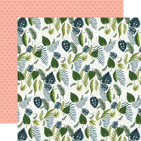 LEAVES - 12x12 Double-Sided Patterned Paper - Echo Park