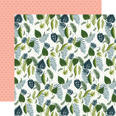 LEAVES - 12x12 Double-Sided Patterned Paper - Echo Park