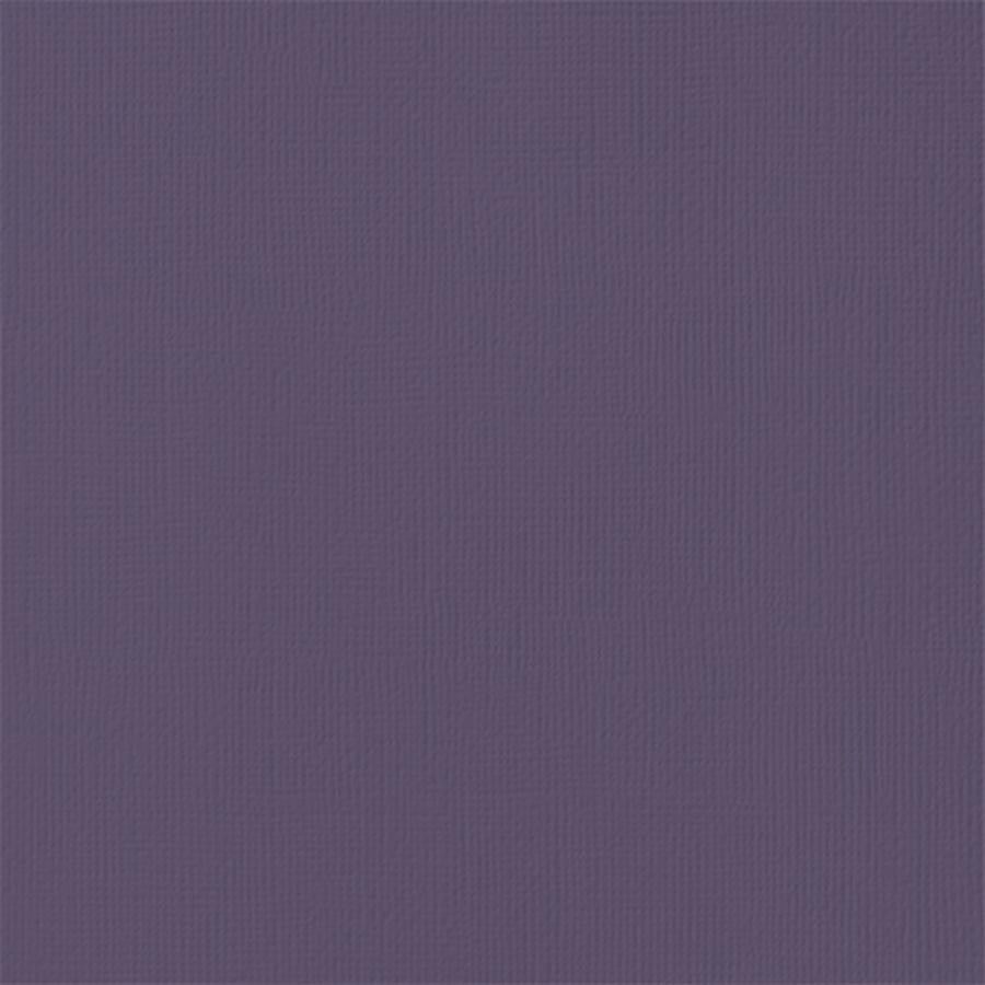 PLUM purple cardstock - 12x12 inch - 80 lb - textured scrapbook paper - American Crafts