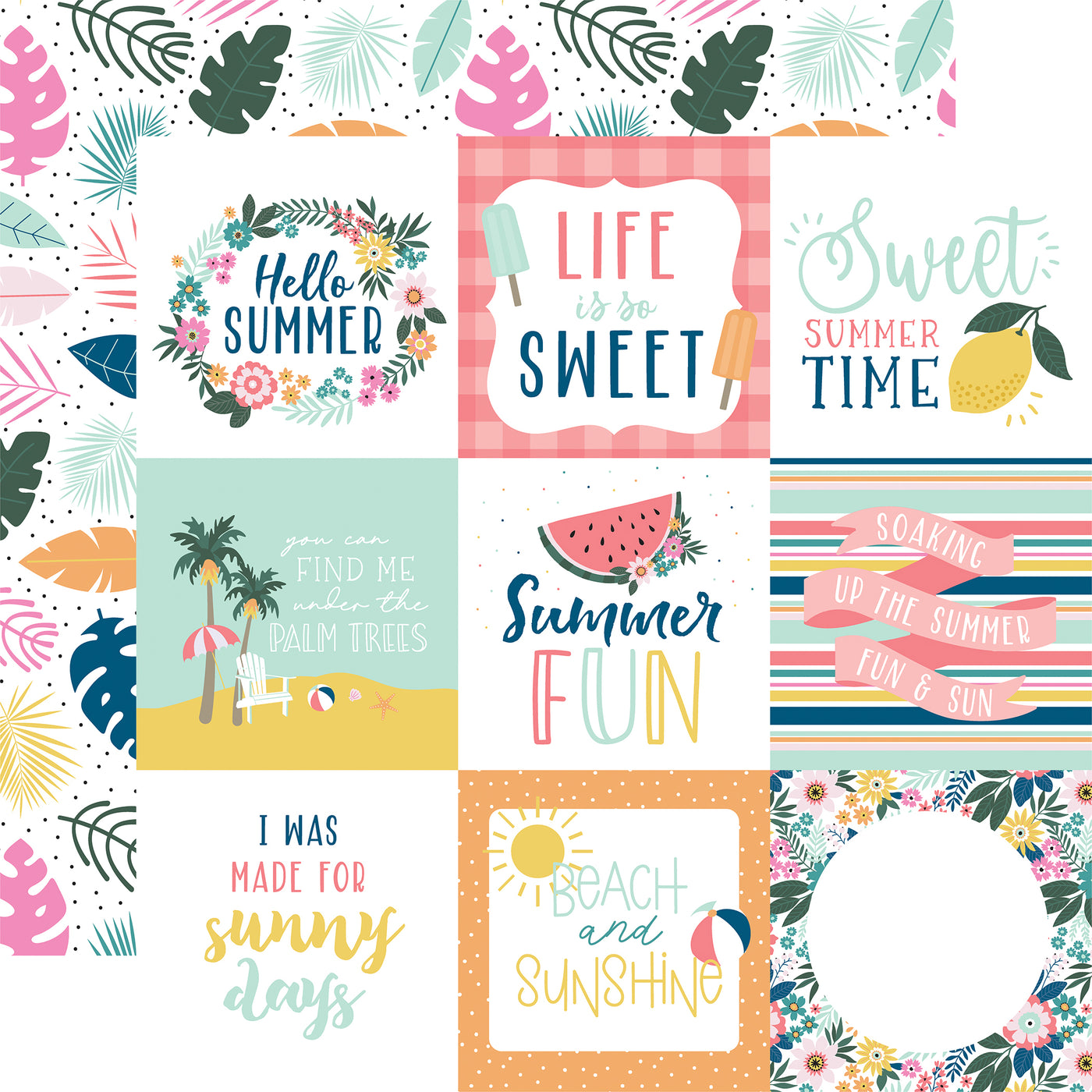 POOL PARTY 12x12 Collection Kit - Echo Park