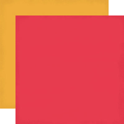 "Red & Yellow" 12x12 double-sided designer cardstock is part of PARTY TIME collection kit by Echo Park Paper Co.