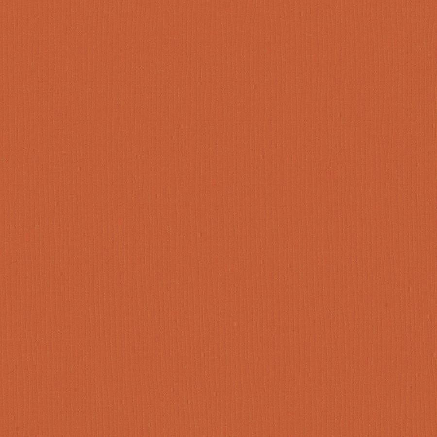 Bazzill Basics PUMPKIN PATCH orange cardstock - 12x12 inch - 80 lb - textured scrapbook paper