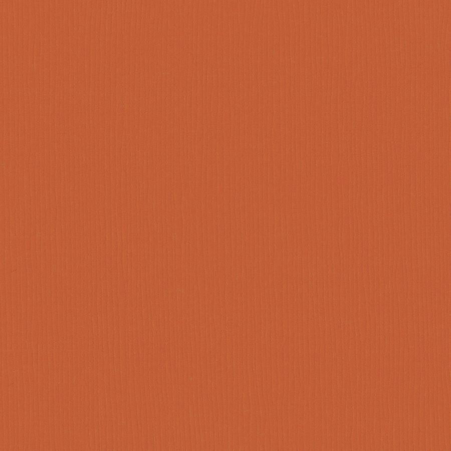 Bazzill Basics PUMPKIN PATCH orange cardstock - 12x12 inch - 80 lb - textured scrapbook paper