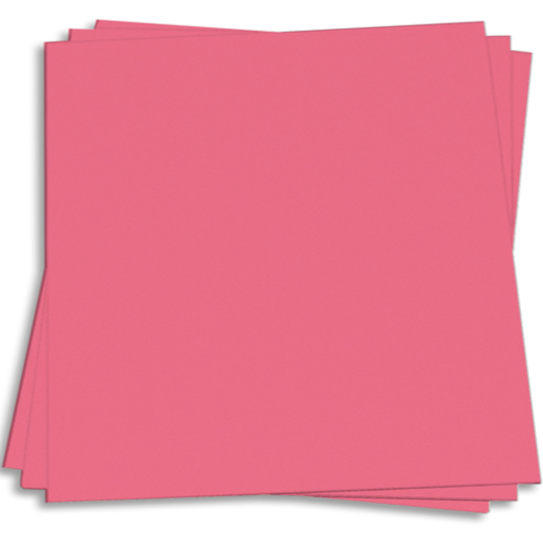 PULSAR PINK - pink 12x12 smooth cardstock - Neenah Astrobrights collection