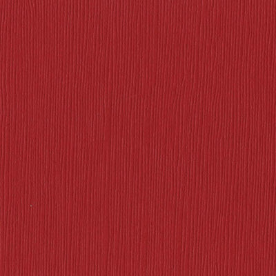 Bazzill Basics RED DEVIL red cardstock - 12x12 inch - 80 lb - textured scrapbook paper