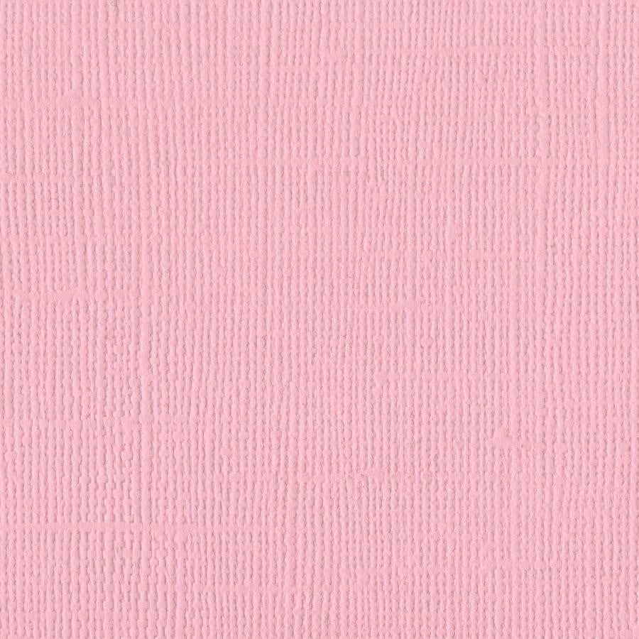 Bazzill Basics ROMANCE pink cardstock - 12x12 inch - 80 lb - textured scrapbook paper