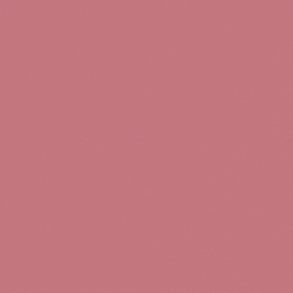 ROSEBUD dusty pink cardstock - 12x12 inch - 80 lb - textured scrapbook paper - American Crafts
