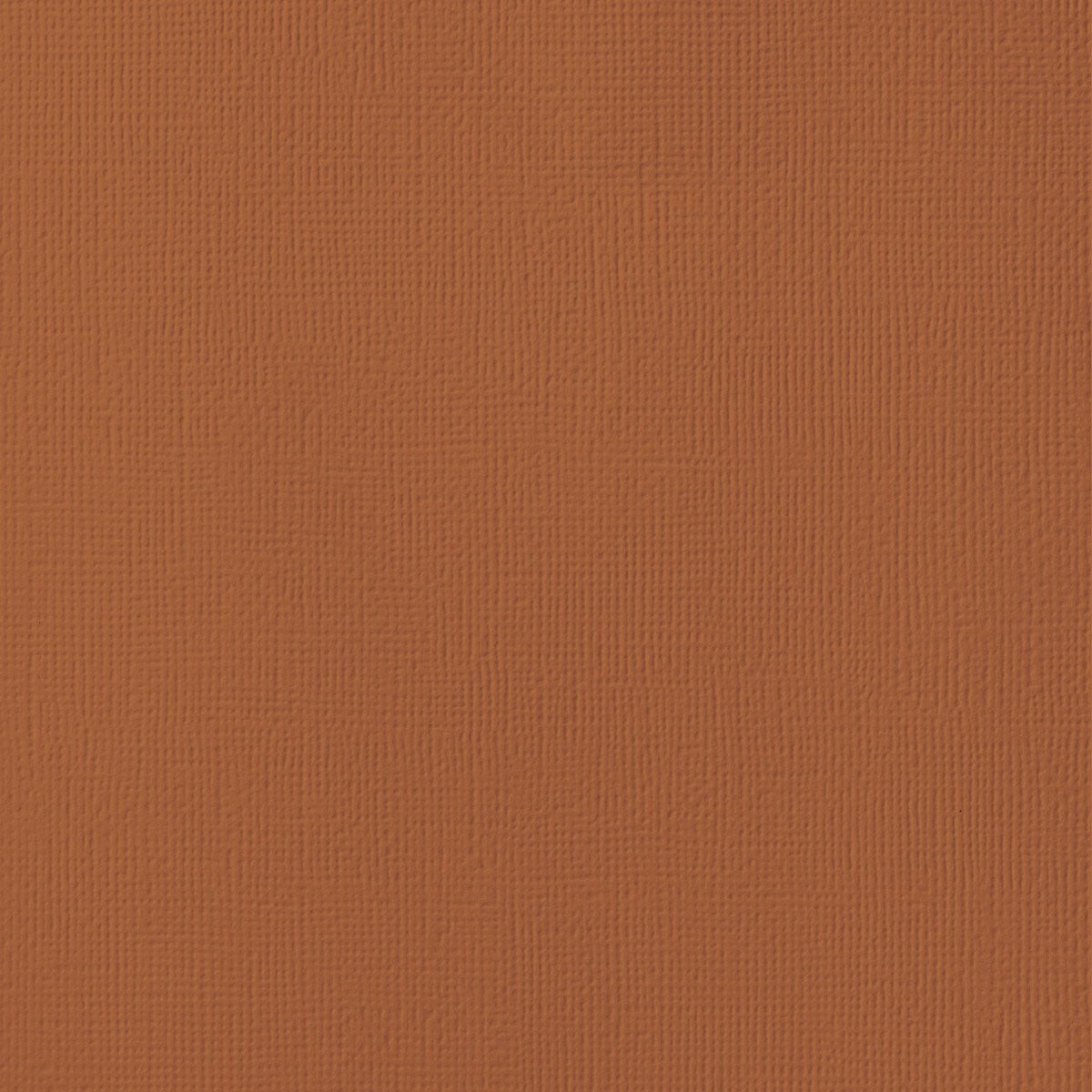 RUST orange cardstock - 12x12 inch - 80 lb - textured scrapbook paper - American Crafts