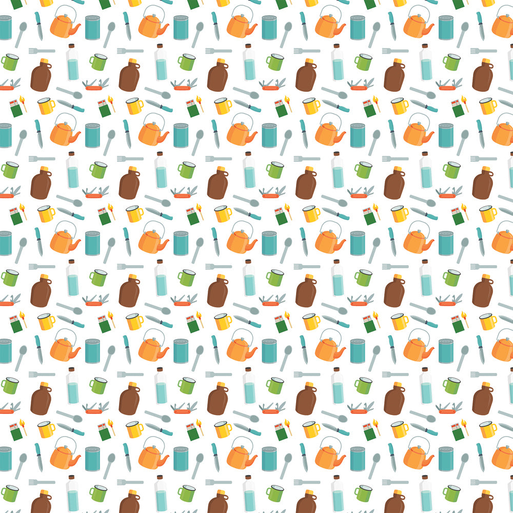 EXPLORE - 12x12 Double-Sided Patterned Paper - Echo Park