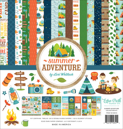Summer Adventure - 12x12 collection kit from Echo Park Paper