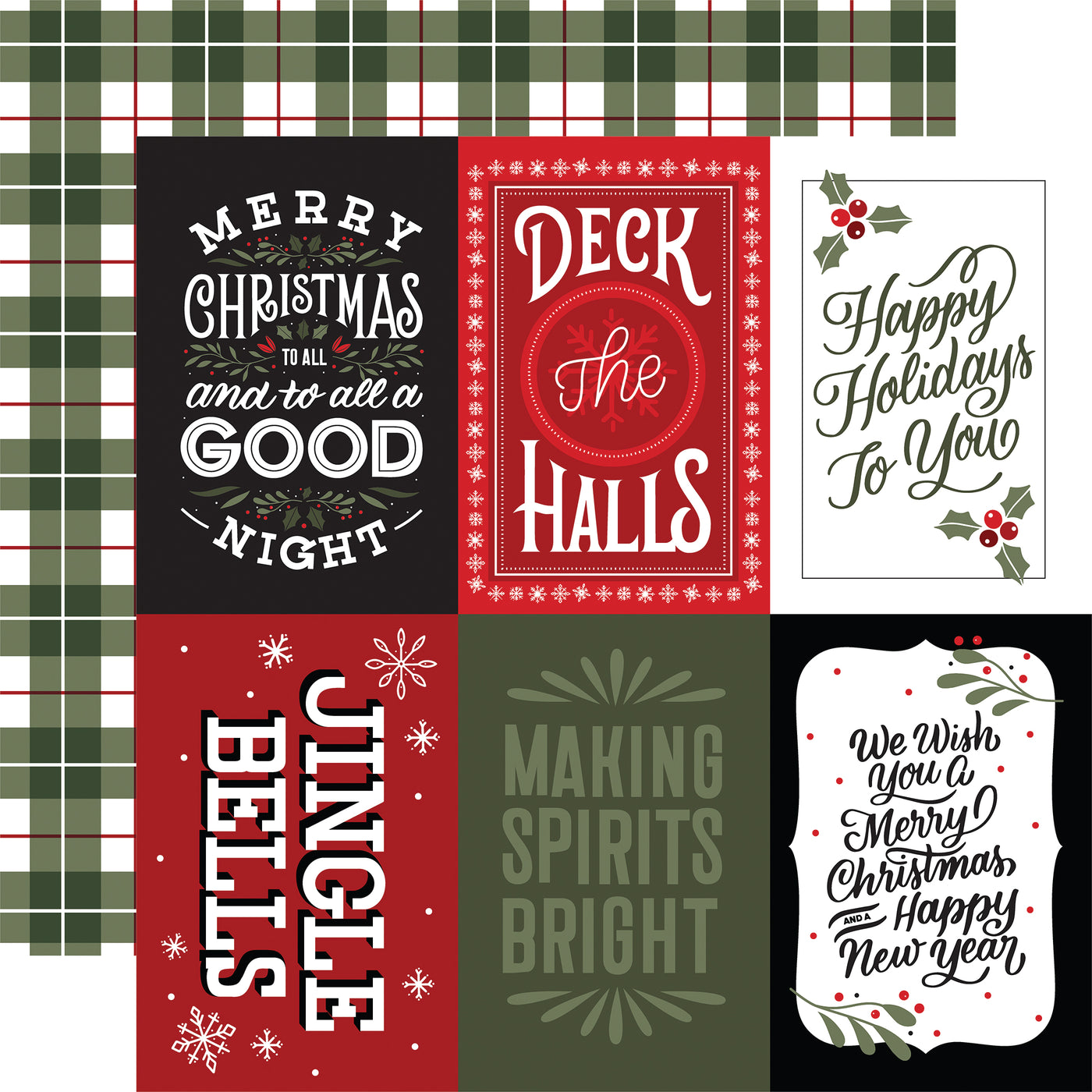 SALUTATIONS CHRISTMAS 12x12 Collection Kit - Echo Park