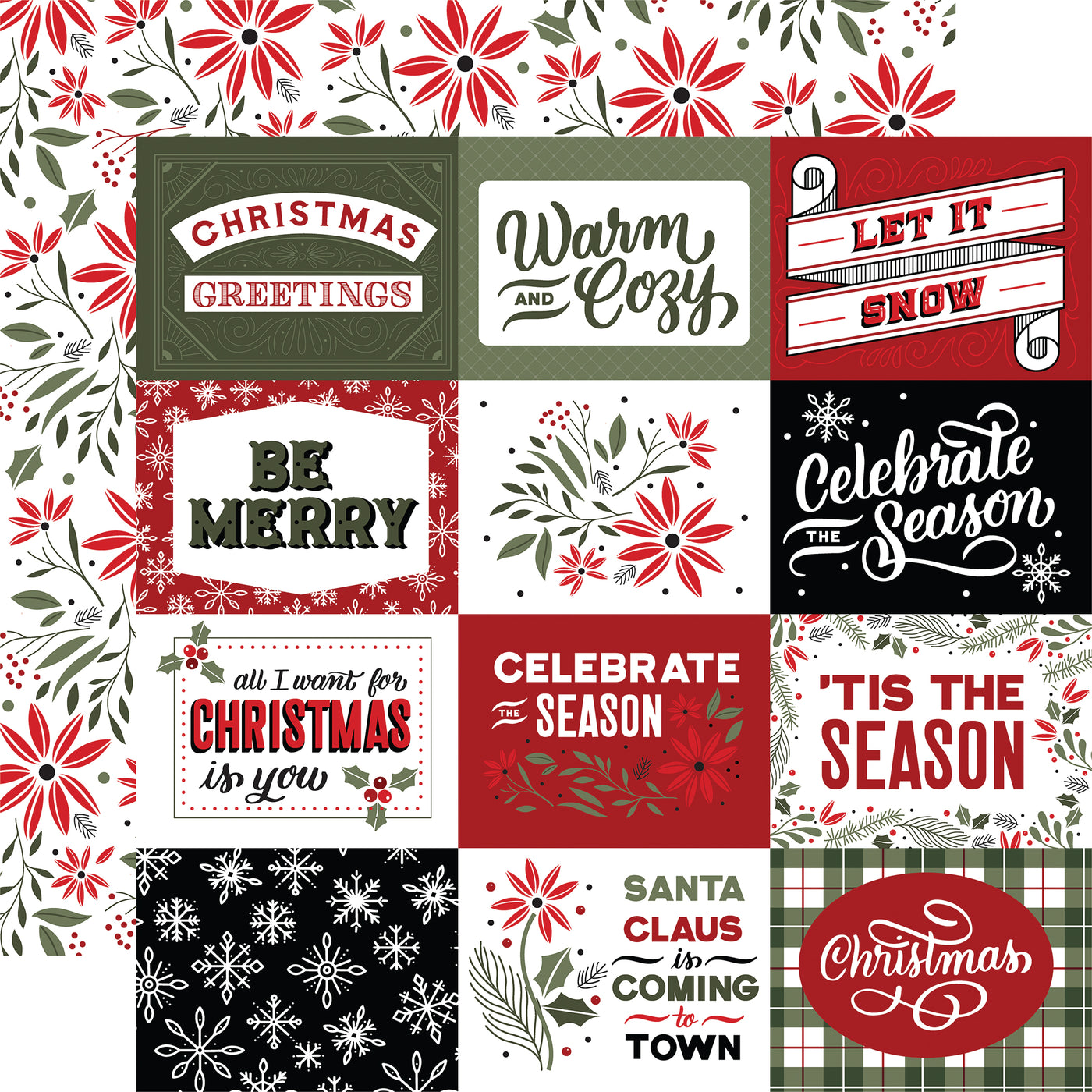 SALUTATIONS CHRISTMAS 12x12 Collection Kit - Echo Park