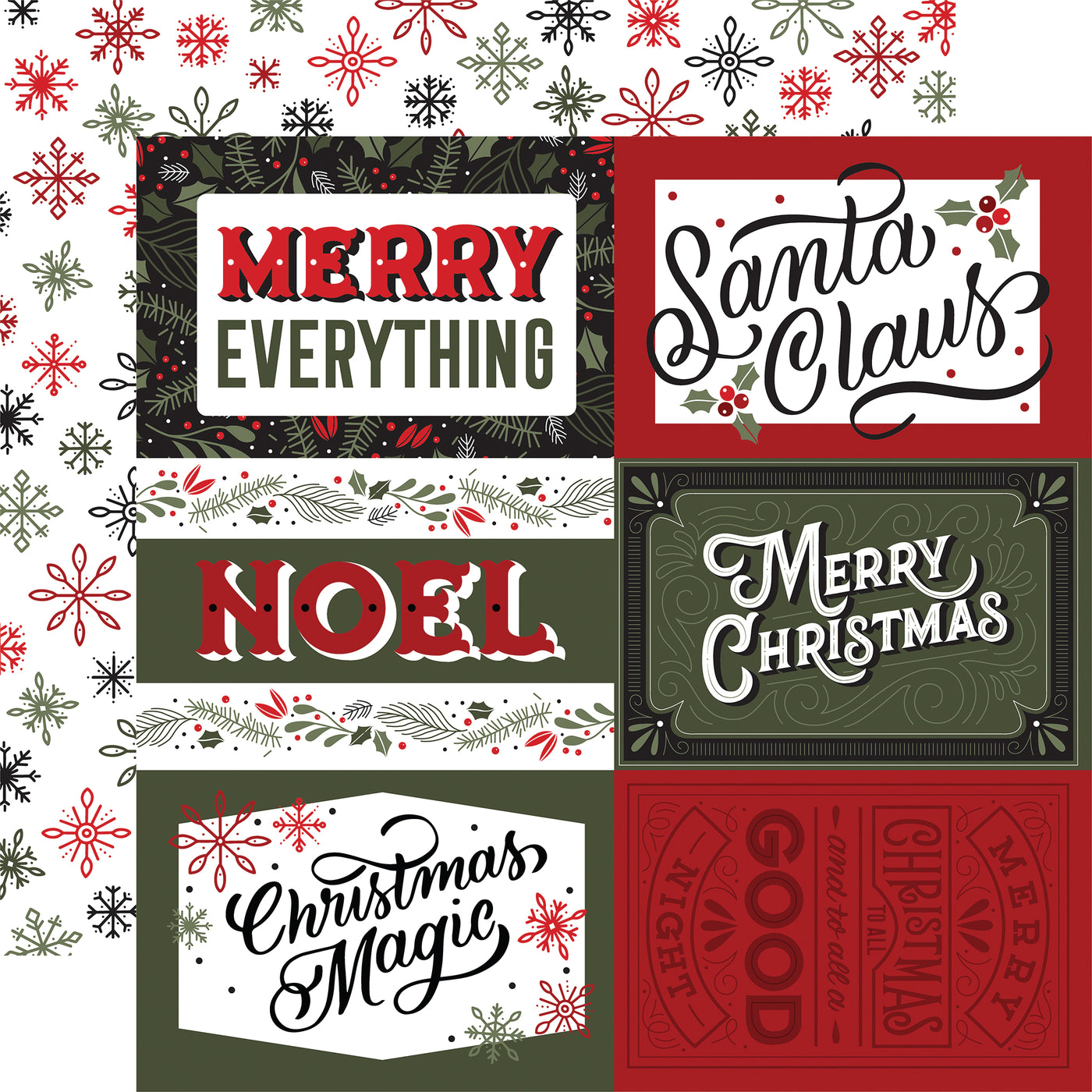 SALUTATIONS CHRISTMAS 12x12 Collection Kit - Echo Park