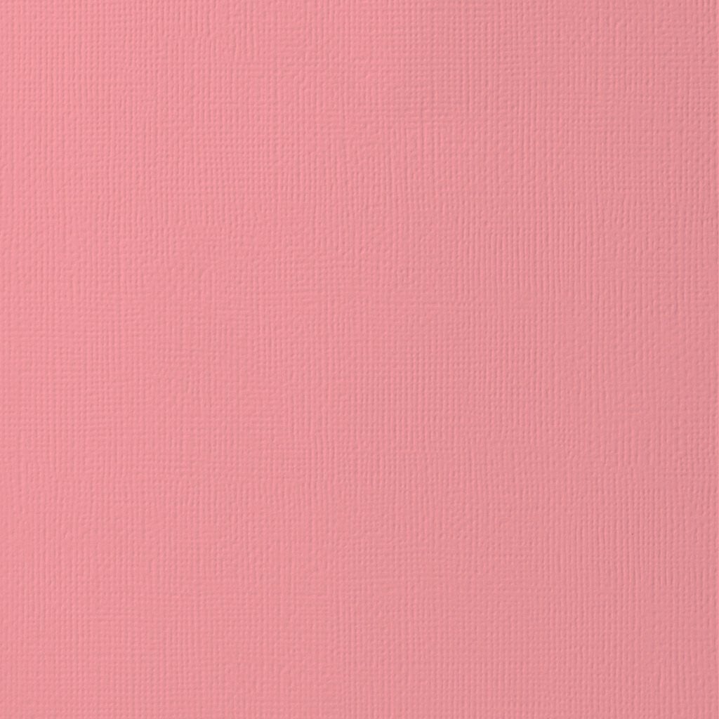 SALMON colored cardstock - 12x12 inch - 80 lb - textured scrapbook paper - American Crafts