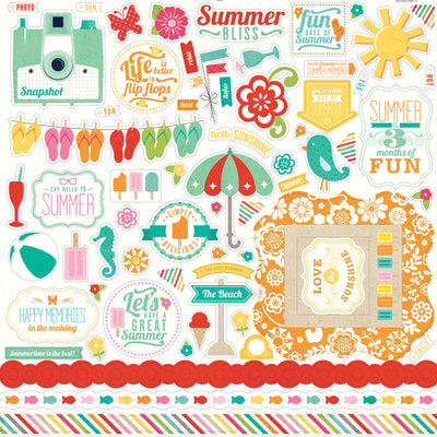 SUMMER BLISS 12x12 Collection Kit - Echo Park