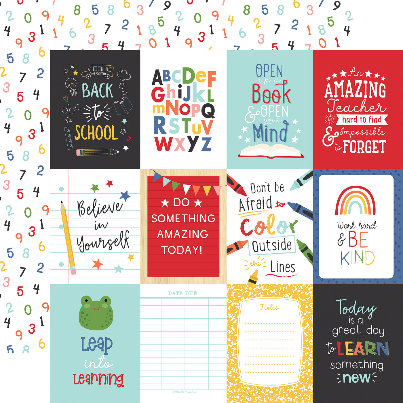 I LOVE SCHOOL 12x12 Collection Kit - Echo Park