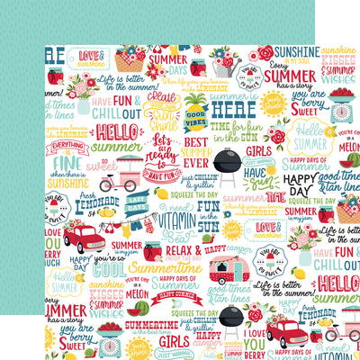 A SLICE OF SUMMER 12x12 Collection Kit - Echo Park