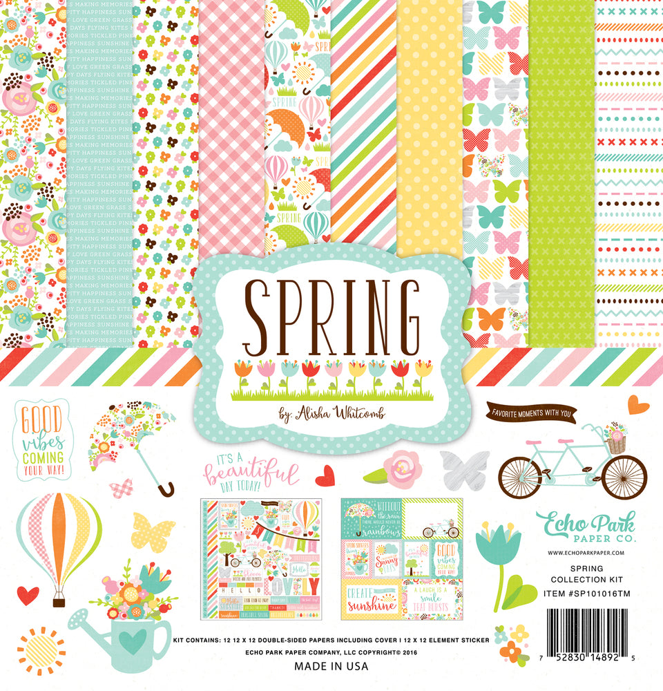 SPRING 12x12 Page Collection Kit by Echo Park Paper Co.