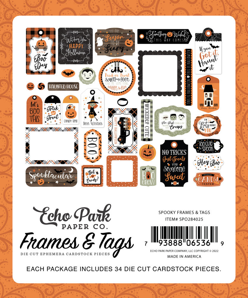 SPOOKY Frames & Tags - Echo Park