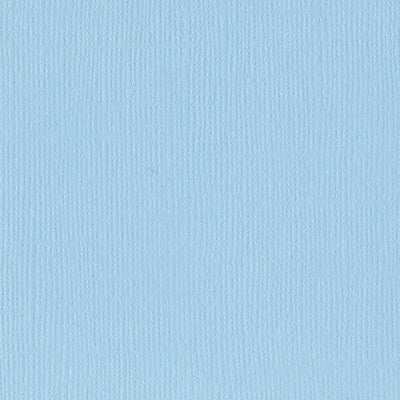 Bazzill STARMIST  powder blue cardstock - 12x12 inch - 80 lb - textured scrapbook paper