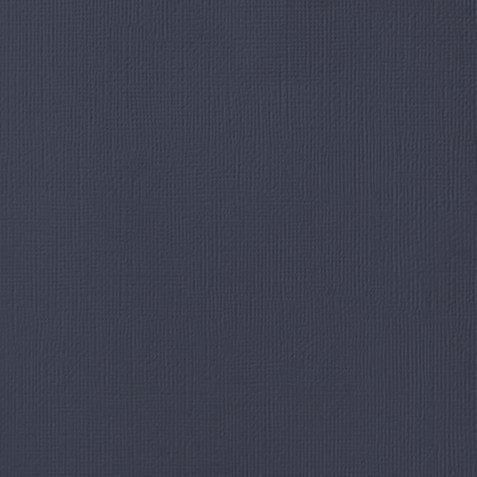 STORM dark blue-gray cardstock - 12x12 inch - 80 lb - textured scrapbook paper - American Crafts