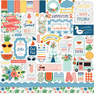 SUMMERTIME 12x12 Collection Kit - Echo Park